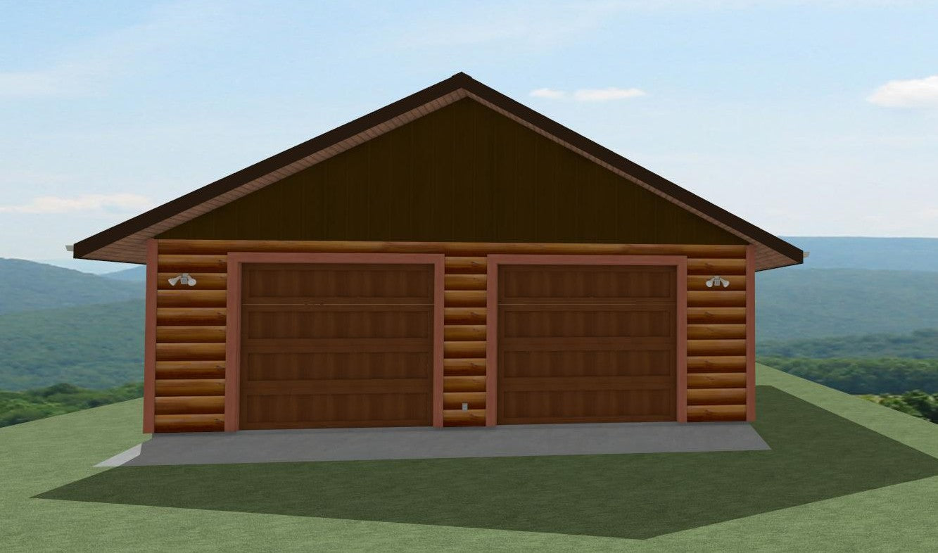 PR-10014 LOG GARAGE