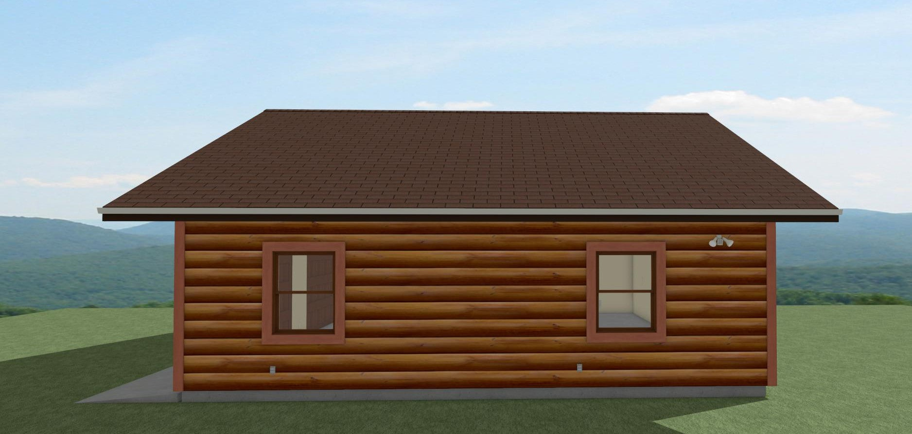 PR-10014 LOG GARAGE